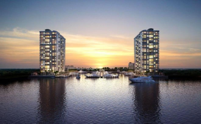 Marina Palms Yacht Club & Residences em Miam - Empreendimento de luxo Yacht