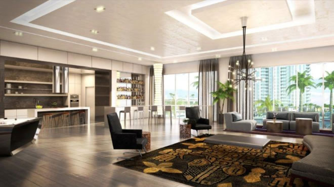 Marina Palms Yacht Club & Residences em Miam - Empreendimento de luxo Yacht