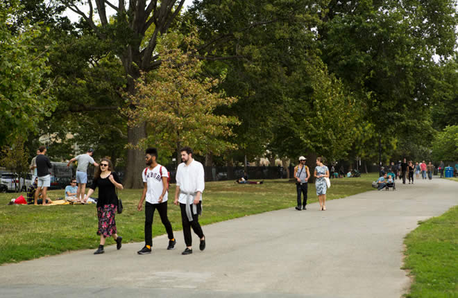 Mc Carren Park, Williamsburg, Nova York