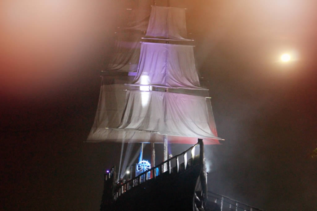 Navio Pirata Perola Negra - Marina Estncia Confiana - Burning Man - Bragana Paulista