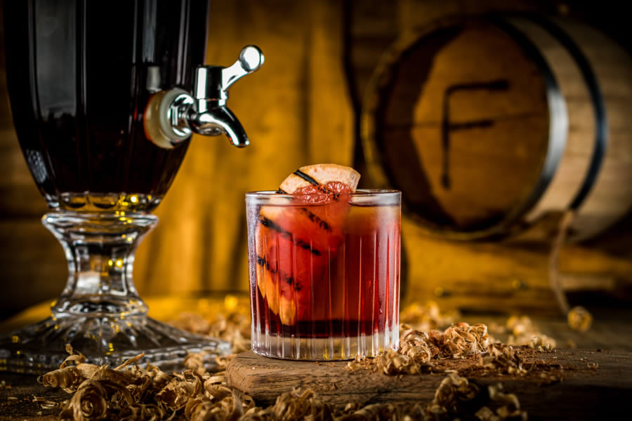 Negroni envelhecido barril umburana