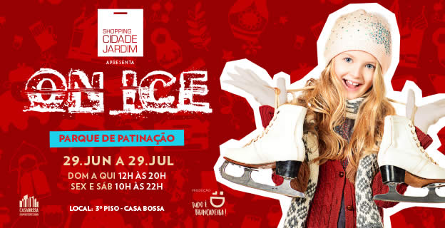 OnIce - Shopping Cidade Jardim - Tudo  Brincadeira - Shopping - Diverso