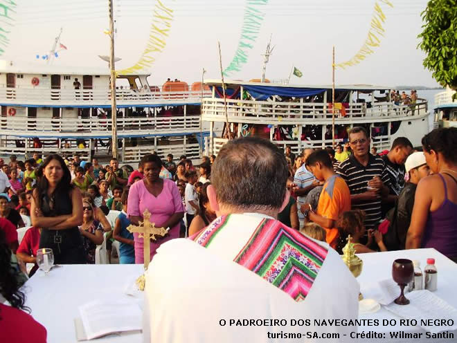 Padroeiro dos Navegantes - Rio Negro - A festa de Santo Alberto