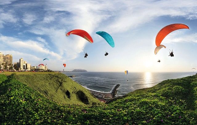 Parapente - Miraflores - Peru