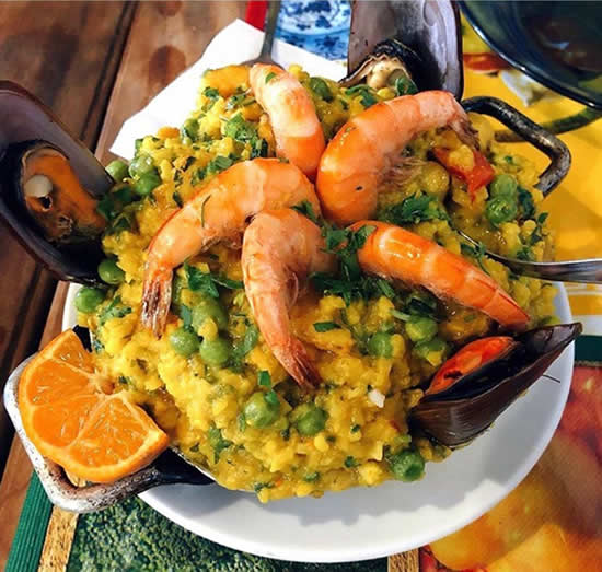 Paella de Frutos do Mar - Peixaria Bar e Venda, Vila Madalena