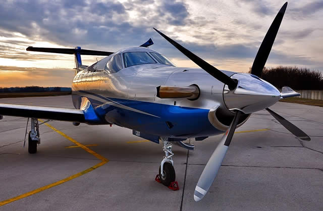 Pilatus da Azul - Azul Linhas Areas - Aviao - Turismo e Mercado