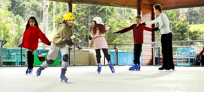 patinação no gelo - Tarundu - Campos do Jordão