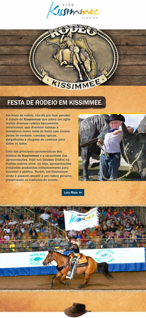 FESTA DE RODEIO EM KISSIMMEE