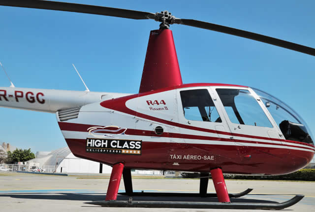Robinson R44 - High Class - So Paulo - Helicptero