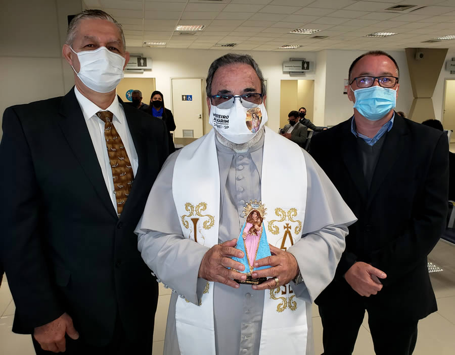 Carlos Henrique Dezen (Senator), padre Antonio Maria e Advaldo Rodrigues (Turismo da F)