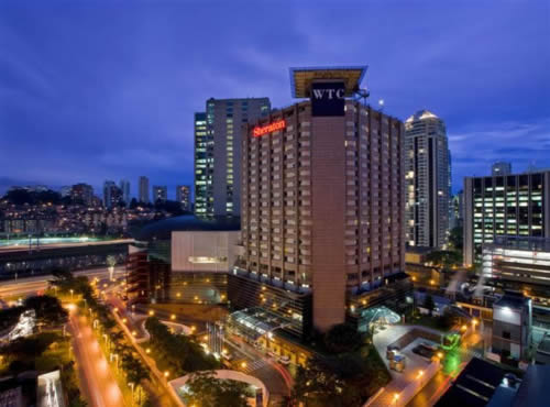 Sheraton São Paulo WTC Hotel - Sheraton SP WTC Hotel - fachada noite