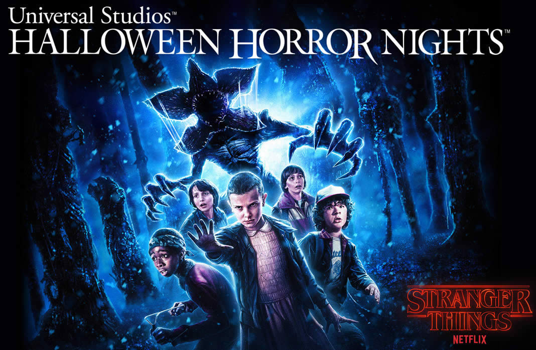 Universal Studios Hollywood - Universal Orlando Resort - Universal Studios Singapore - Stranger Things - Halloween Horror Nights - Netflix