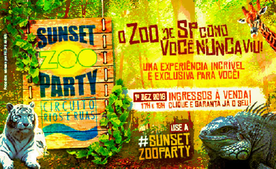 Sunset Zoo Party - Zoolgico de So Paulo