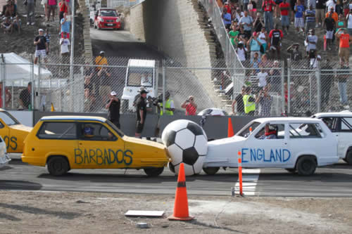 Lewis Hamilton | Ken Block | Top Gear Festival Barbados 2014