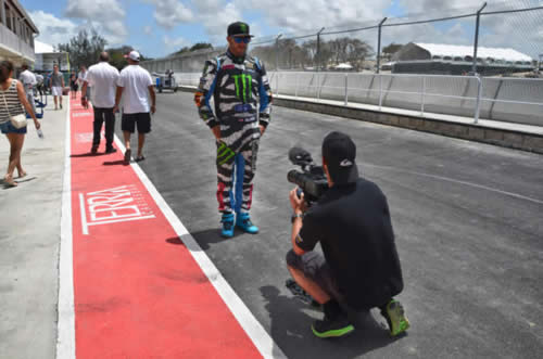 Lewis Hamilton | Ken Block | Top Gear Festival Barbados 2014