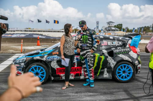 Lewis Hamilton | Ken Block | Top Gear Festival Barbados 2014