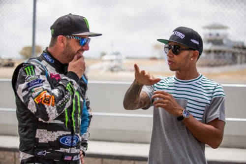 Lewis Hamilton | Ken Block | Top Gear Festival Barbados 2014