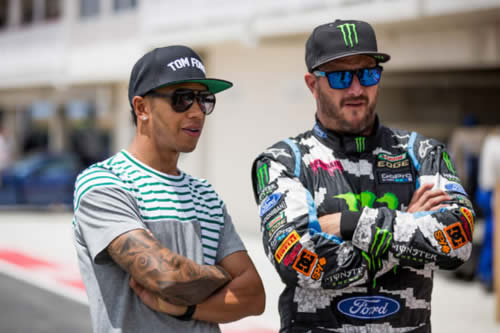 Lewis Hamilton | Ken Block | Top Gear Festival Barbados 2014