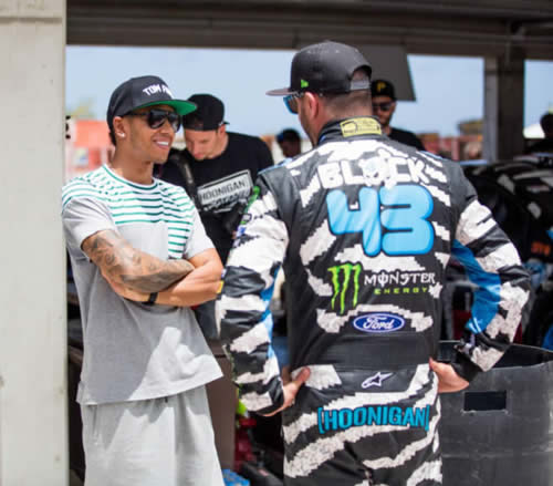 Lewis Hamilton | Ken Block | Top Gear Festival Barbados 2014