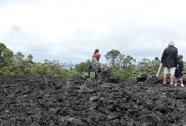 Topo do Vulco em Rangitoto | Foto: David Killick