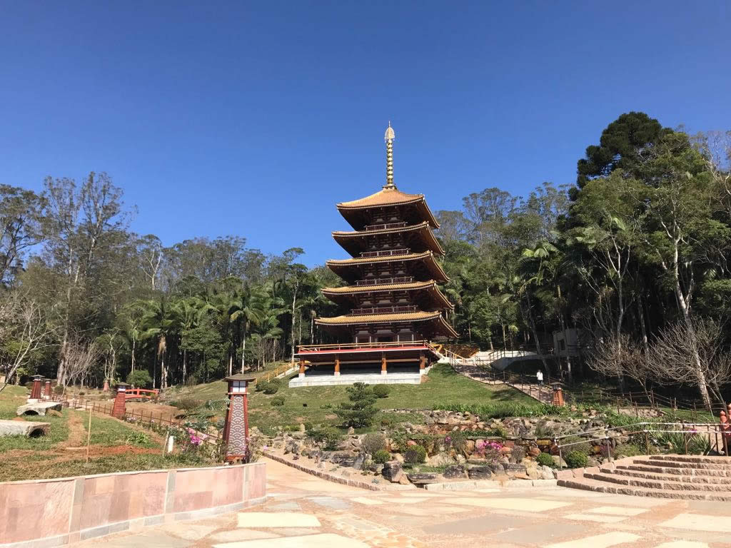 Torre de Miroku - Ribeiro Pires - Cultura Japonesa - Represa Billings