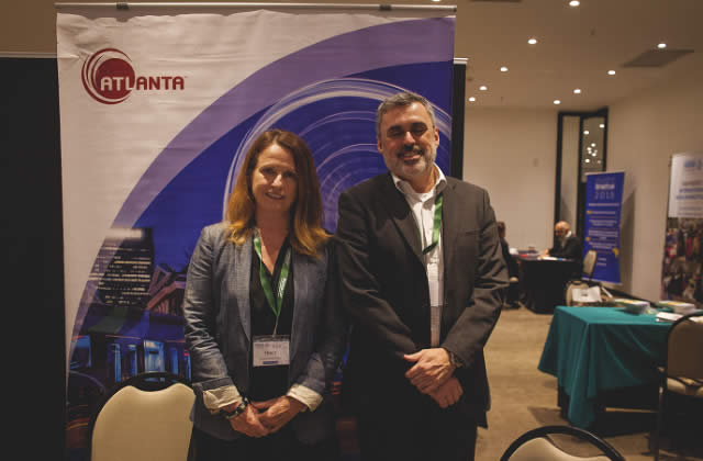 Tracy Vaughan e Allan Colen - Turismo de Atlanta - TravMedia IMM Brazil. Por: Camila Karam