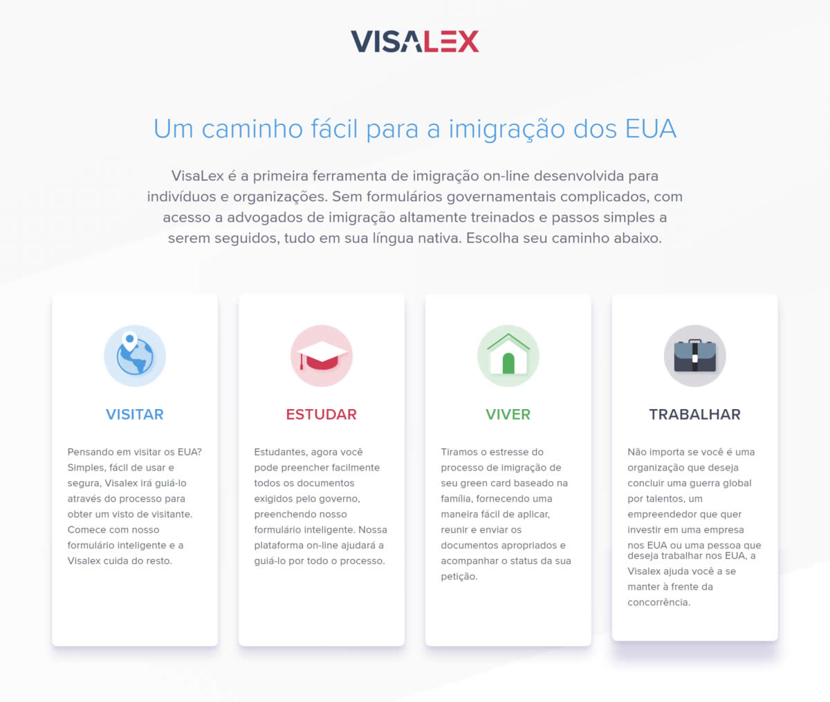 VISALEX - Imigrao - Estados Unidos - Visto Americano