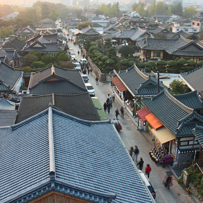 Vila Popular Coreana ou Vila Minsok - Korean Folk Village - Foto: Divulgao