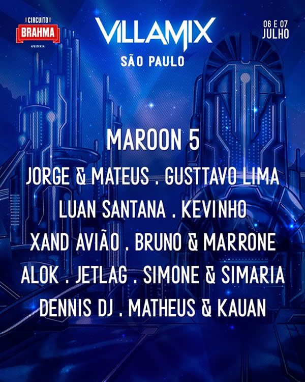 VillaMix Festival São Paulo 2019