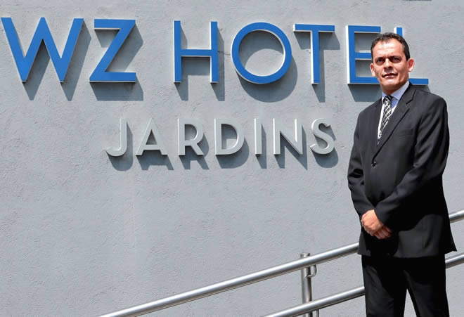 Fabio Souza, gerente geral WZ Hotel Jardins, São Paulo