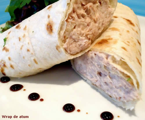 Wrap de atum