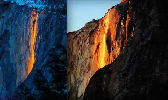 Yosemite Falls - Horsetail Fall - Vulcan