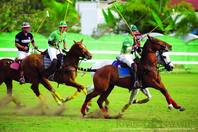 Riviera Nayarit, onde o polo acontece