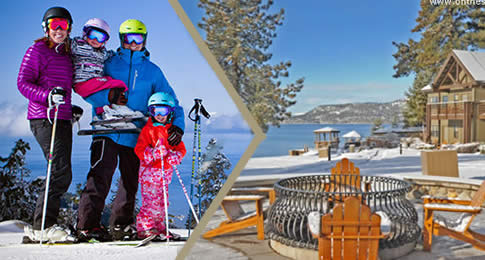 Com sete estações de esqui, as três principais e mais conhecidas pelo mercado brasileiro são: Heavenly / Mt Rose / Squaw Valley. 