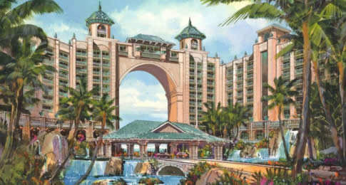 O mundialmente famoso Atlantis terá seu primeiro resort nos Estados Unidos
