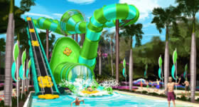 A nova atração emocionante do Adventure Island®, parque de águas do grupo SeaWorld Parks & Entertainment localizado em frente ao Busch Gardens na cidade de