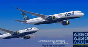 A Azul Linhas Aéreas é a transportadora oficial da 37ª AVIESTUR - Feira de Turismo do Estado de São Paulo e do VII Seminário AVIESP para Profissionais de T