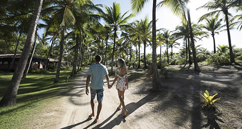 Um dos resorts mais exclusivos do país convida seus hóspedes para uma série de experiências românticas