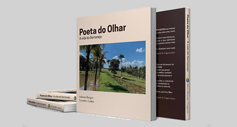 A renda da publicação Poeta do Olhar - a vida do sertanejo será totalmente revertida para manter o quadro de colaboradores da empresa sem demissões