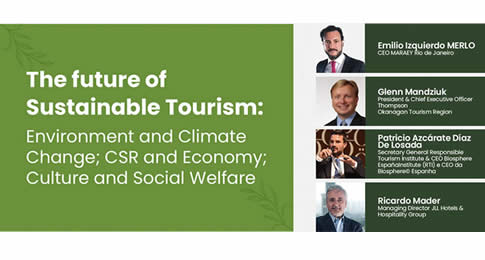 Líderes de entidades se reuniram em webinar para um diálogo sobre a importância do equilíbrio ambiental, econômico e sociocultural no desenvolvimento de destinos turísticos