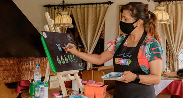 O distrito de Monte Verde realiza a 2ª Semana Cultural da Pintura Bauernmalerei