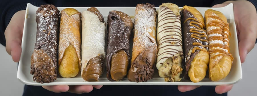 Brigadeiro, alfajor e pastel de nata viram cannolis em edição limitada