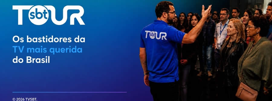 Pela primeira vez, SBT abre seus bastidores ao público em tour cheio de nostalgia