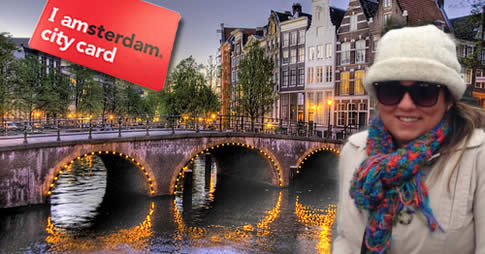 O Amsterdam Marketing gentilmente nos cedeu o I Amsterdam City Card, o cartão que dá direito a entrada gratuita ou com desconto na maioria dos museus e atrações da cidade, além de acesso gratuito ao transporte público. Saiba que você poderá escolher entre
